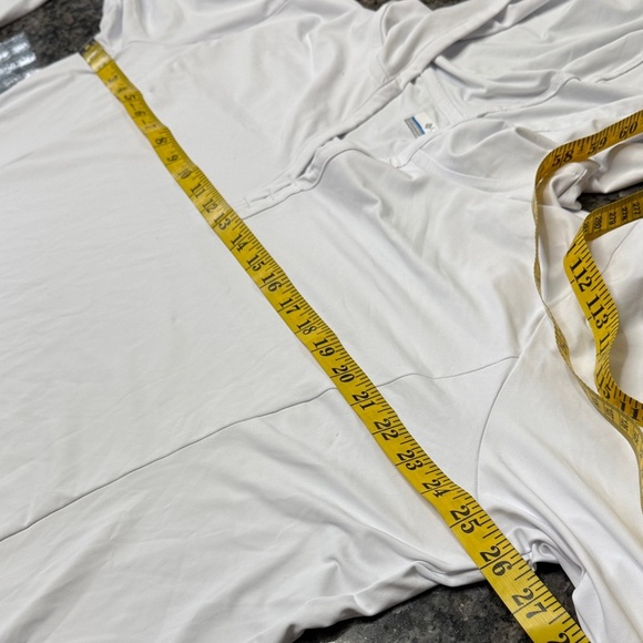 White chill river Hooded tunic Long Sleeve Shirt NWT 2X - Picture 8 of 11